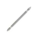 Вставка (бита) торцевая 1/4", Phillips, PH3, L = 110 мм, двухсторонняя, для шуруповерта KING TONY 131103P