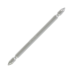 Вставка (бита) торцевая 1/4", Phillips, PH2, L = 150 мм, двухсторонняя, для шуруповерта KING TONY 131502P