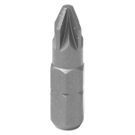 Вставка (бита) торцевая 1/4", Pozidriv, PZ2, L = 25 мм KING TONY 102502Z