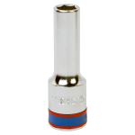 Головка торцевая глубокая шестигранная 1/2", 11 мм KING TONY 423511M