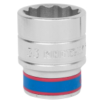 Головка торцевая стандартная двенадцатигранная 3/4", 33 мм KING TONY 633033M
