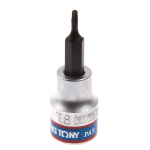 Насадка (бита) торцевая 3/8", Torx, T8, L = 50 мм, с отверстием KING TONY 302708