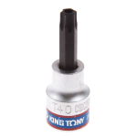 Насадка (бита) торцевая 3/8", Torx, T40, L = 50 мм, с отверстием KING TONY 302740