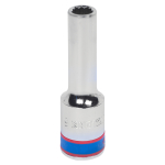 Головка торцевая глубокая двенадцатигранная 1/2", 9 мм KING TONY 423009M